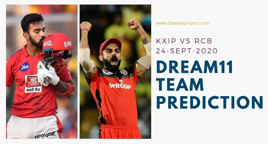 KXIP vs RCB IPL 2020: Dream11 Prediction, Preview, Pitch Report and ...