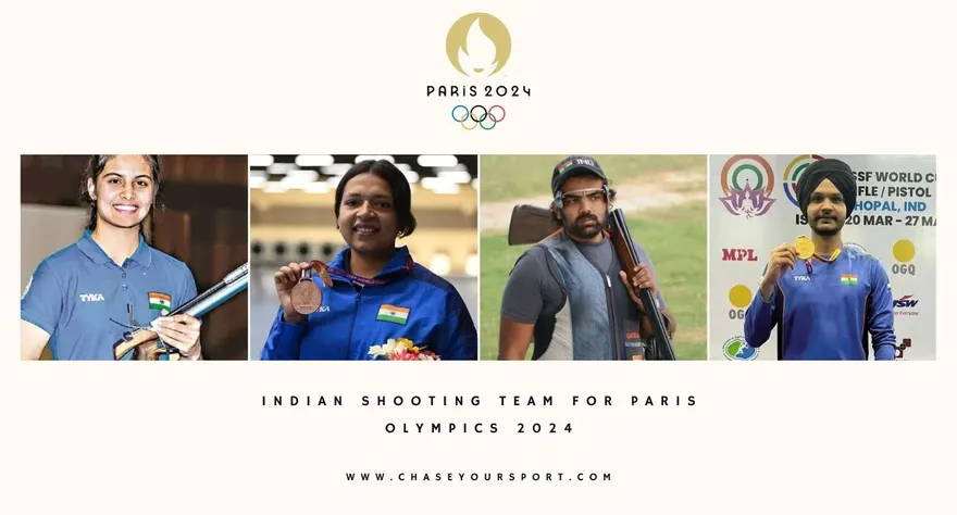 Indian Shooting Team for Paris Olympics 2024: Full Schedule, Athletes ...