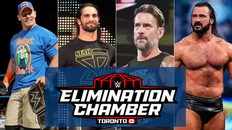 WWE Elimination Chamber 2025 Match Card
